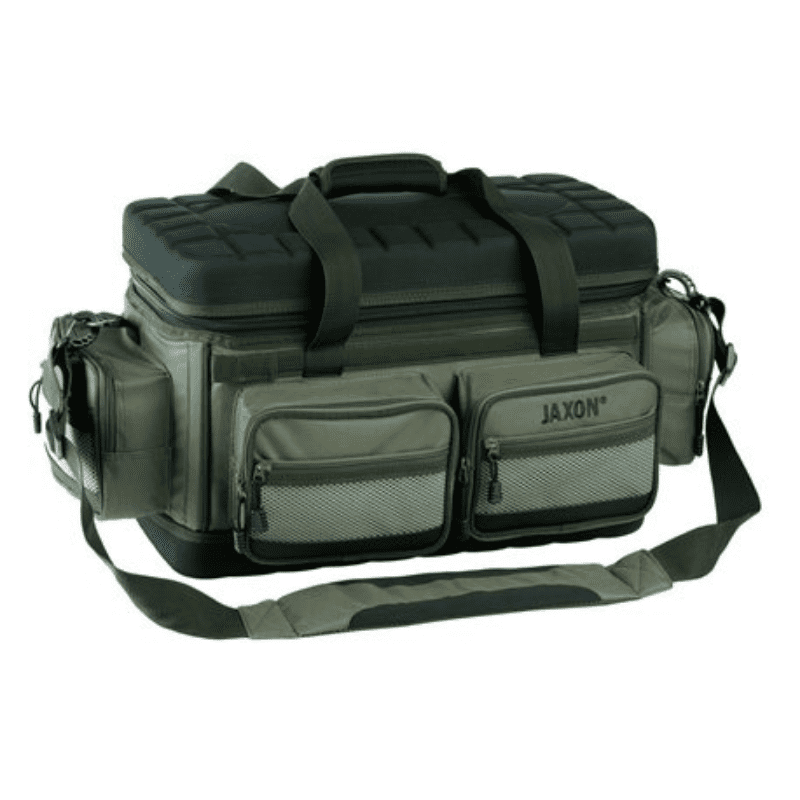 Jaxon Veiðitaska með hörðum botni M