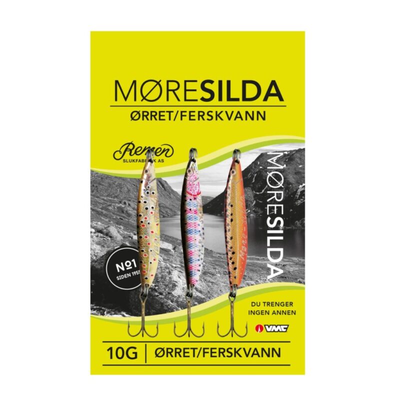 Möresilda Örret 10gr Ferskvann 3 Pcs