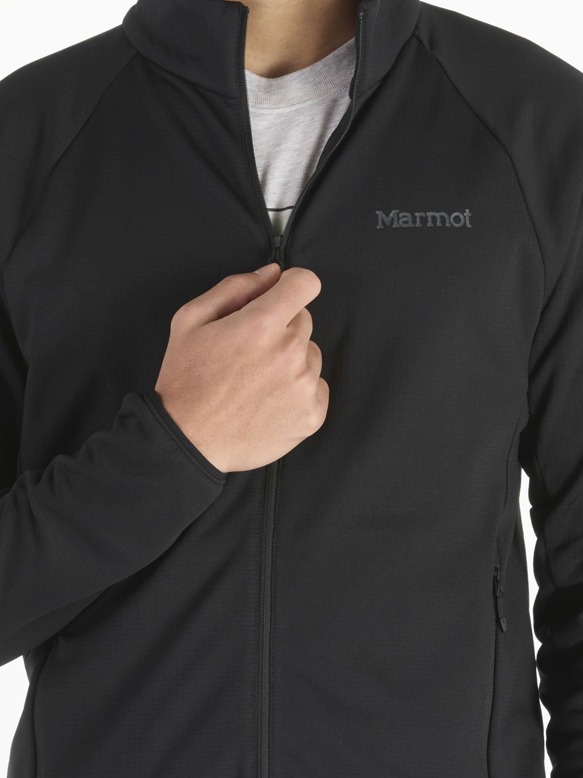 Marmot Leconte Fleece Jkt Black - Image 2